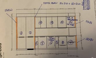 Montáž kuchyně IKEA - stav před realizací