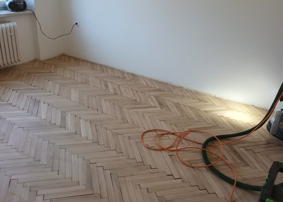 Renovace dubových parket