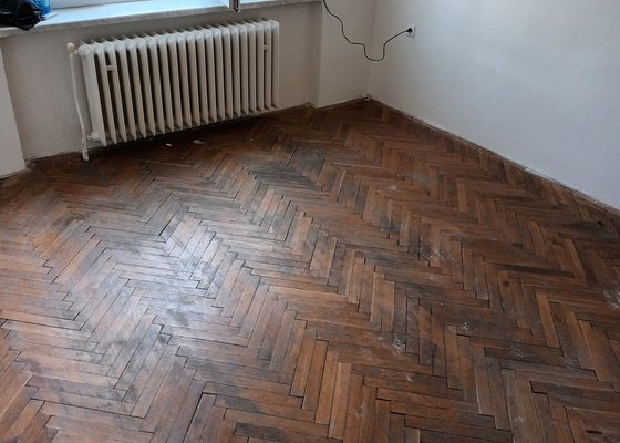 Renovace dubových parket