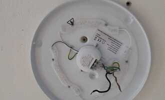 Oprava světla a vypínačů v bytě - stav před realizací
