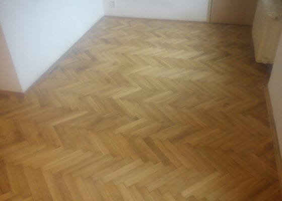 Renovace parket - broušení a lakovaní