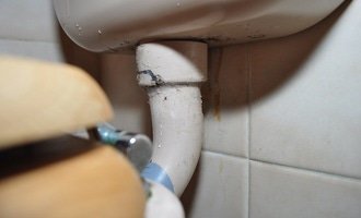 Oprava - výměna WC Praha 3 - stav před realizací