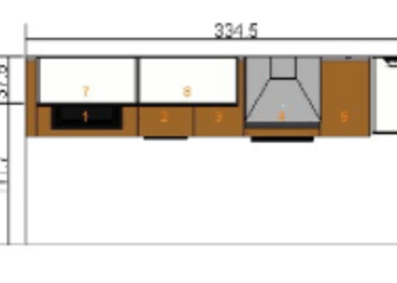 Elektropříprava, doprava a montáž kuchyňské linky IKEA