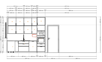 Montáž kuchyně IKEA - stav před realizací