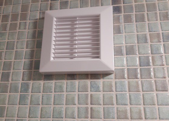 Oprava ventilátoru na wc/v koupelně