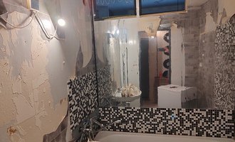 Malá rekonstrukce - úprava panelákové koupelny