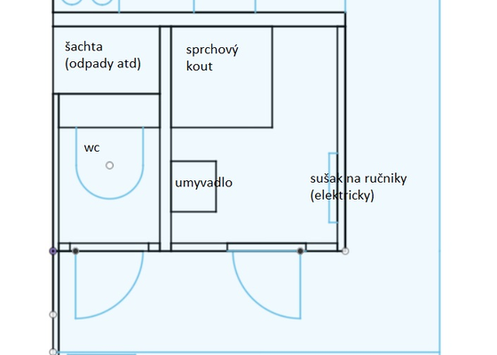 Rekonstrukce (koupelna, elektroinstalace)