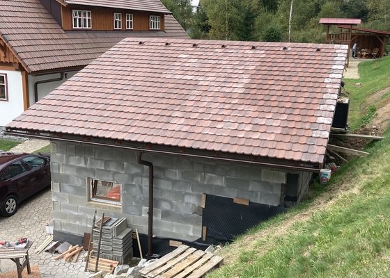 Pokryti přístřešku na auto