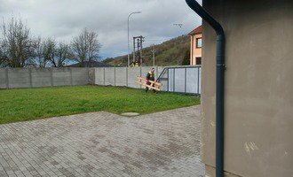 Betonový plot jednostranný vzor