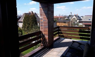 Zábradlí na balkon - stav před realizací