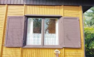 Dřevěné okenice - stav před realizací