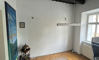 Malířské práce malování, 4 místnosti, 90 m² - stav před realizací