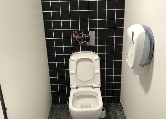 Montáž WC geberit + kompletace