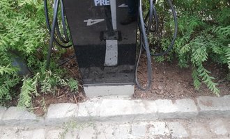 Nabíjecí stanice pro elektromobily - začištění trasy