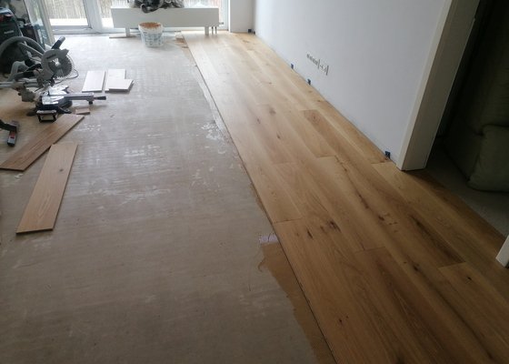 Nová dřevěná podlaha
