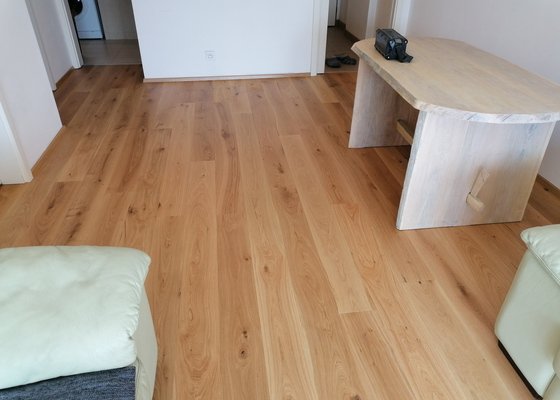 Nová dřevěná podlaha