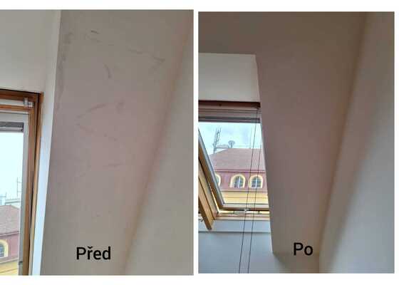 Malířské práce, 3 místnosti, 25 m²