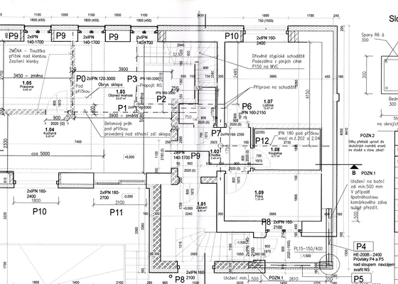 Projekt statické části rekonstrukce a změny RD