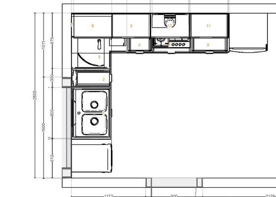 Montáž kuchyňské linky IKEA