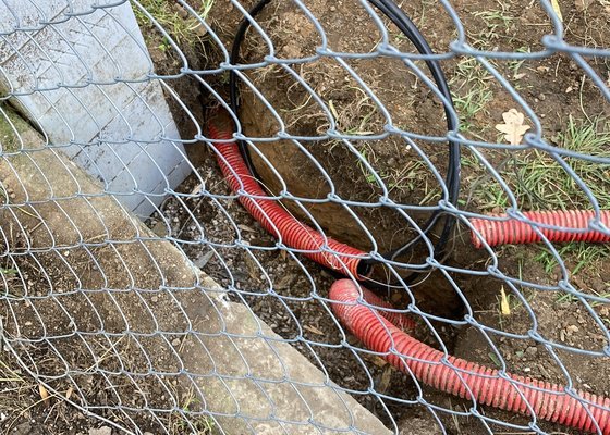 Elektrikářské práce: elektroměrný sloupek