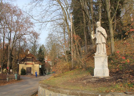 Restaurování sochy sv. Jana Nepomuckého