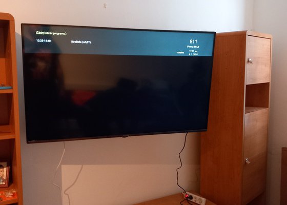 Instalace televize na zeď