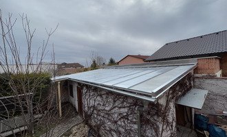Rekonstrukce střechy garaže