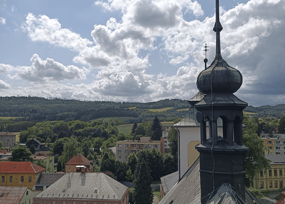 Realizace hromosvodu na kostelní věži