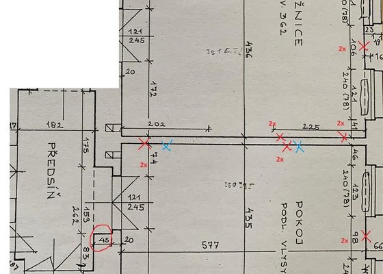 Elektroinstalaciu a naslednu opravu stien v dvoch izbach v casovej tiesni