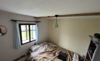 Malířské práce malování, 4 místnosti, 23 m² - stav před realizací