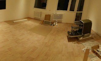 Poptávka stěrkování, dodání a pokládky PVC Gerflor, 30m2