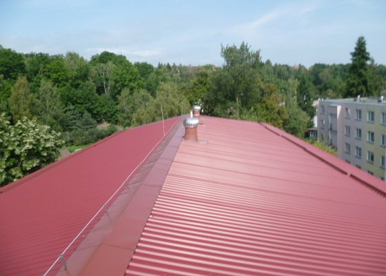 Lokální oprava střechy