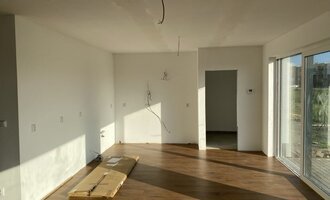 Malířské práce malování, 2 místnosti, 42 m² - stav před realizací