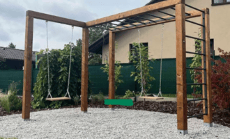 Zahradní pergola - stav před realizací