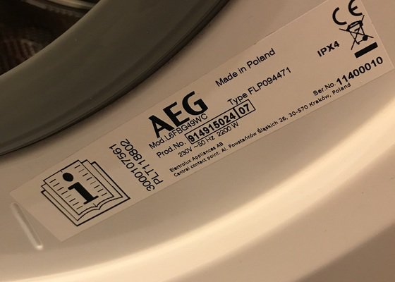Oprava pračky AEG