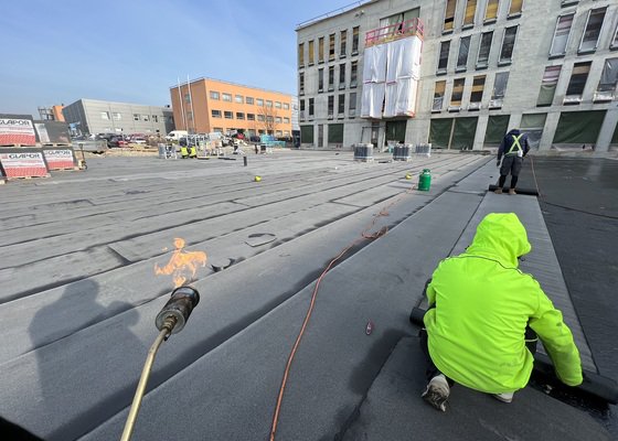 Ostrava VŠB podzemní parkoviště