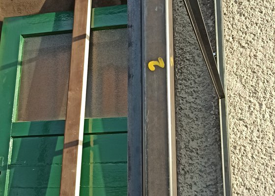 Výroba nového terasového okna