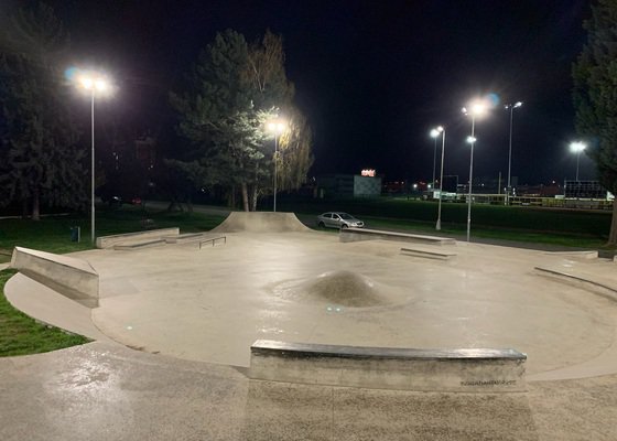 Osvětlení skatepark Brno