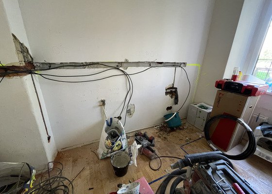 Nová elektroinstalace v bytě