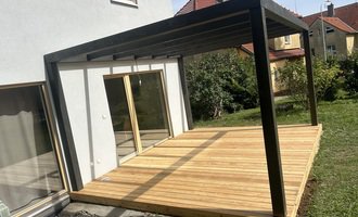 Zhotovení drěvěné terasy a pergoly 5x4m