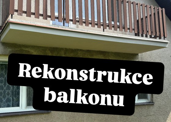 Rekostrukce balkonu