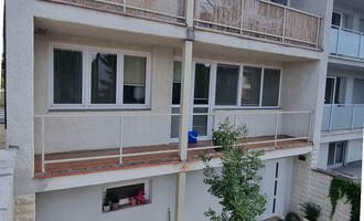 Zábradlí na balkon - stav před realizací