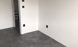 Výmalba, 3 místnosti, 60 m² - stav před realizací