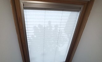 Servis pěti střešních oken Velux - stav před realizací