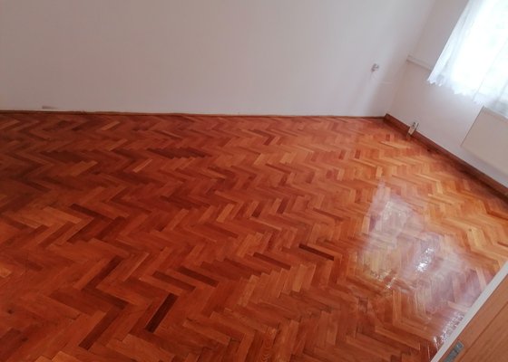 Výmalba bytu a renovace parket