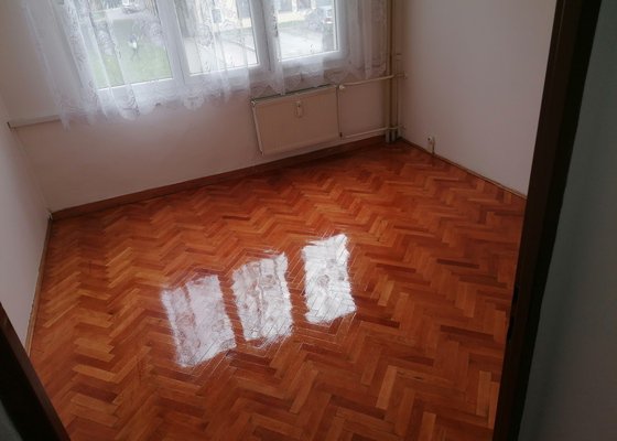 Výmalba bytu a renovace parket