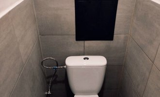 Nová tvář koupelny a wc za Prahou