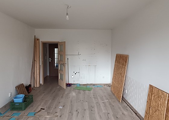 Malování bytu, 1 místnost, 26 m²