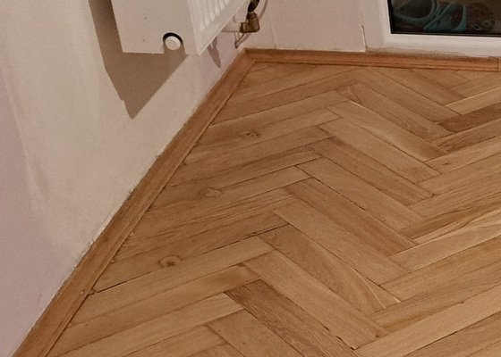 Renovace parketové podlahy