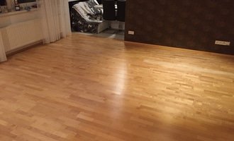 Oprava dřevěné plovoucí podlahy